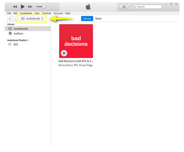 iTunes สร้างหนังสือเสียง