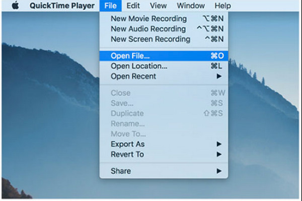 โปรแกรมเล่น Quicktime Player WAV