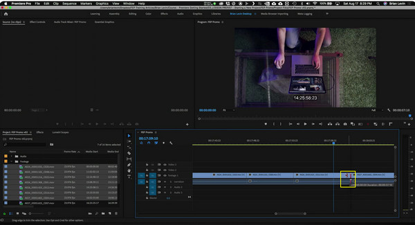 Adobe Premiere Pro 修剪音频