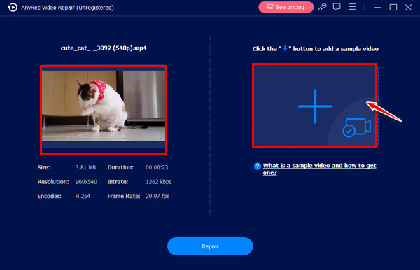 Anyrec Tambah Video Rosak dan Contoh