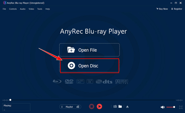 AnyRec Açık Disk