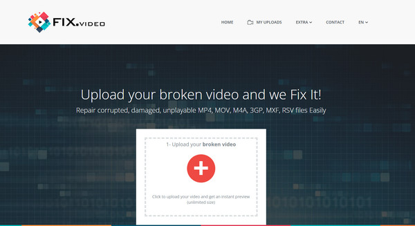 Fix.video ซ่อม MP4 ออนไลน์