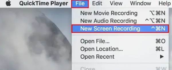 Înregistrați video QuickTime