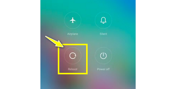 अपने Android डिवाइस को पुनः प्रारंभ करें
