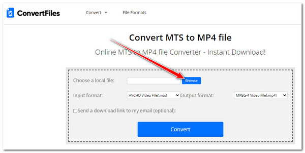 ConvertFIles 찾아보기를 클릭하세요.