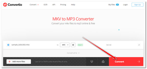 Convertio แปลง MKV