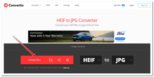 Convertio Importação HEIF