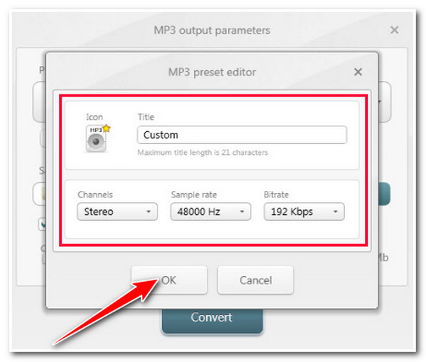 Freemake Configure Output