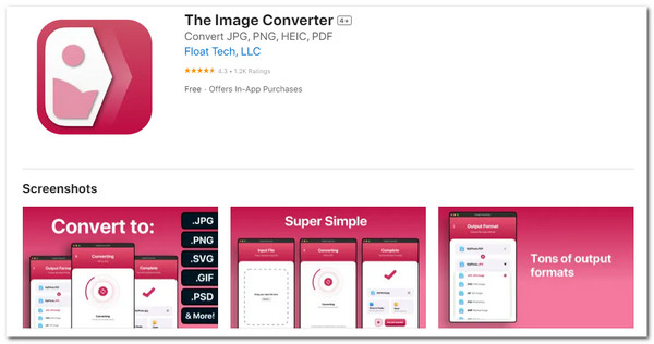 Il convertitore di immagini JPG Converter