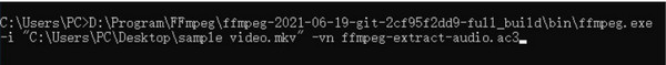 Extract Ffmpeg