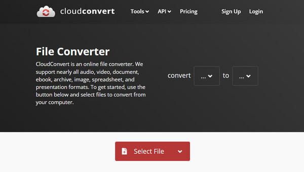 Cloudconvert ออนไลน์ Mp4 เป็น Ogg