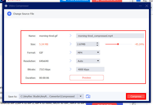 Anyrec Compress GIF