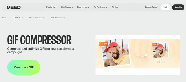 Veed GIF コンプレッサー