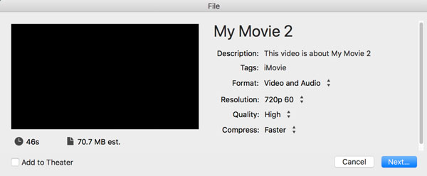 Konwertuj imovie do mp4