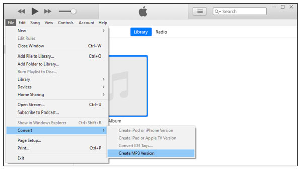 Convertir Mp4 en Mp3 sur iTunes