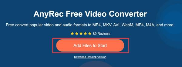 Anyrec Free Video Converter