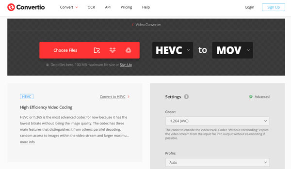 Convertio Hevc Mov