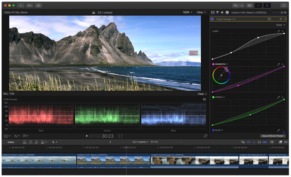 Final Cut Pro X Video Color