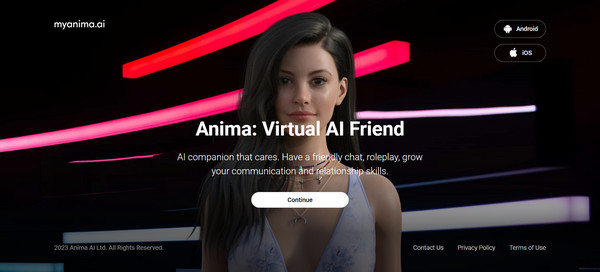 Anima Character AI Alternative