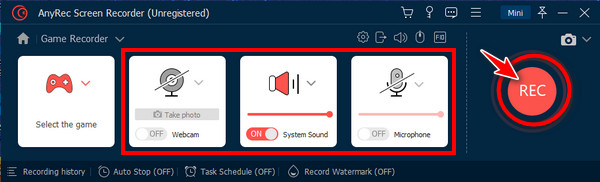 Anyrec 有効化オプション
