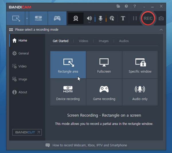 Bandicam 秘密のスクリーンレコーダー