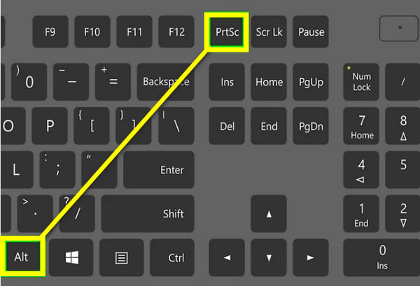 Fai uno screenshot di Windows