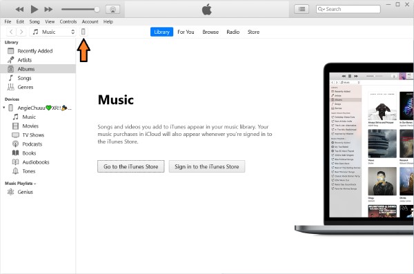 iPhoneをPCに接続する
