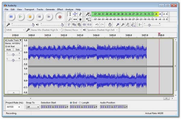 Backupward Recorder Audacity