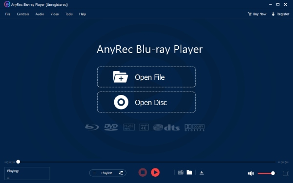 Open AnyRec Blu-ray Player