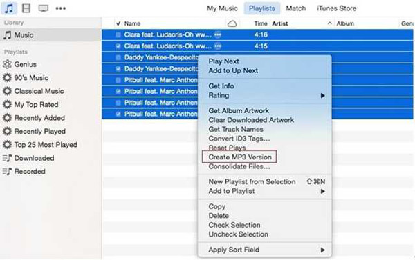 iTunes MP3-Version erstellen