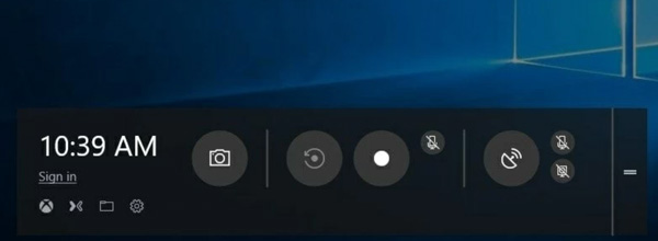 Windows 10 Game Bar