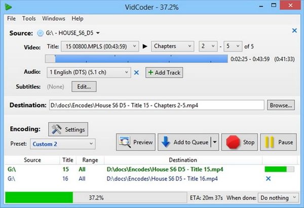 Handbrake Alternatives Vidcoder