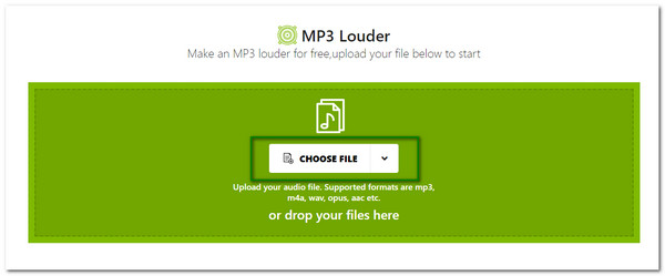 MP3 Lounder Online Aggiungi file