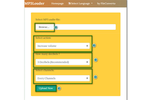 Online MP4 Volume Booster Increase MP4 Volume