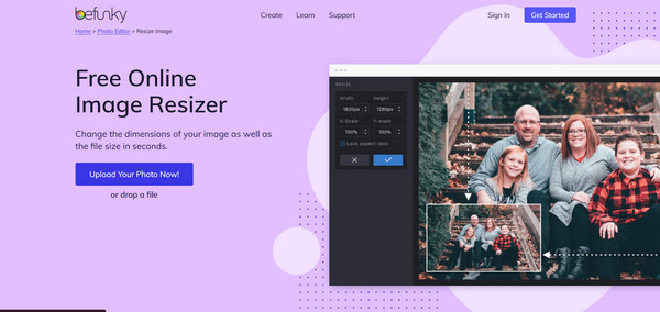 オンラインBeFunkyリサイザー