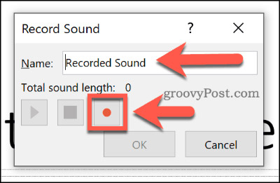 Capture Sound Powerpoint