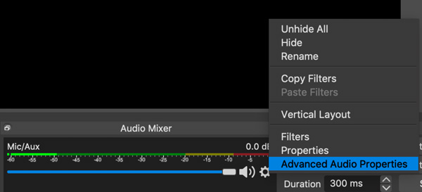 OBS 錄製音頻