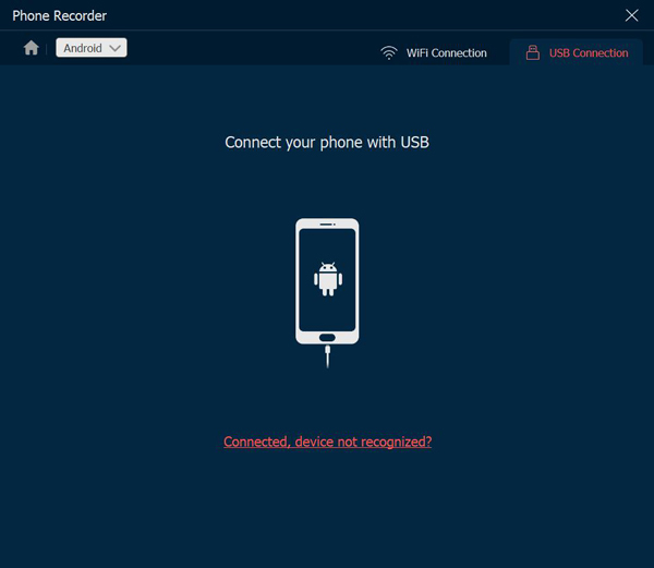 Connessione USB Android