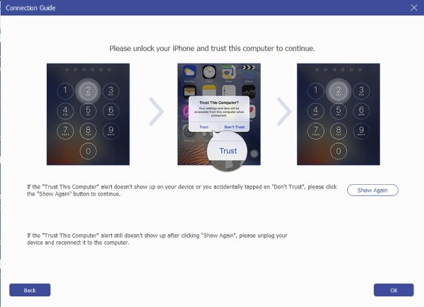 iPhoneをPCに接続する