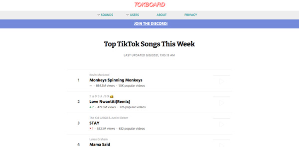 Tokboard TikTok Sound Effect