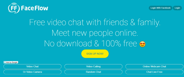 Chat video online