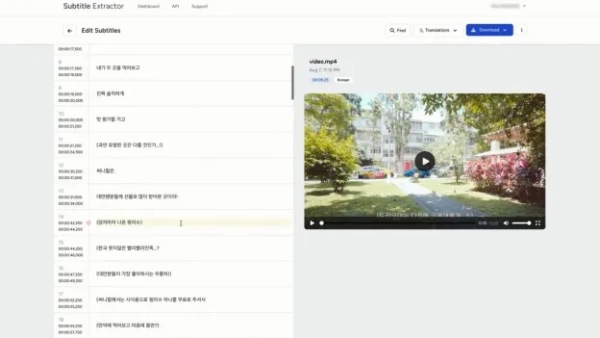 Avviare l'estrazione